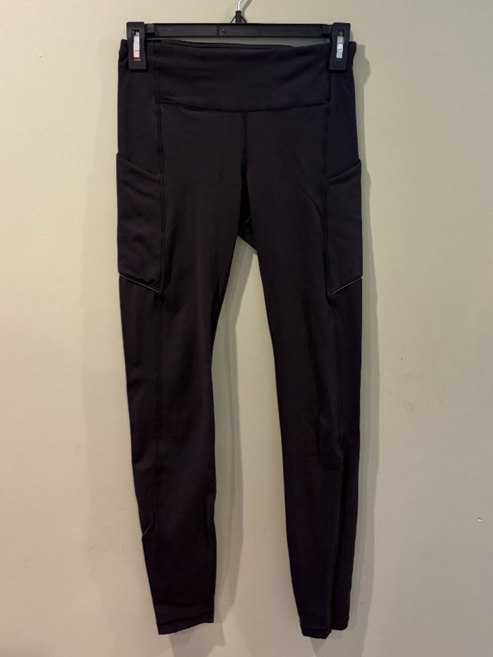Lululemon Wunder Under Luxtreme Leggings Black Size 4 – Pockets + Back Zip